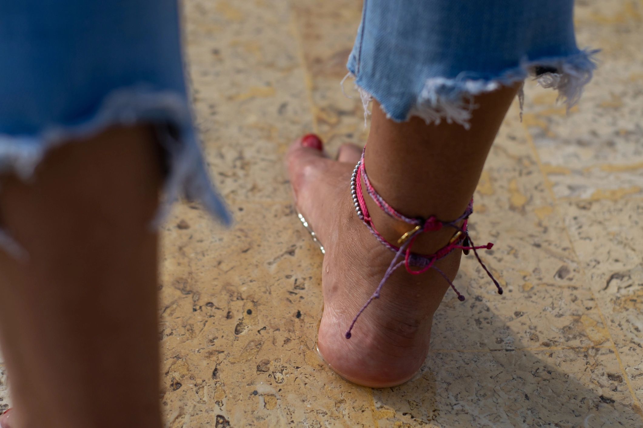 boho anklet jewelry fashion modern