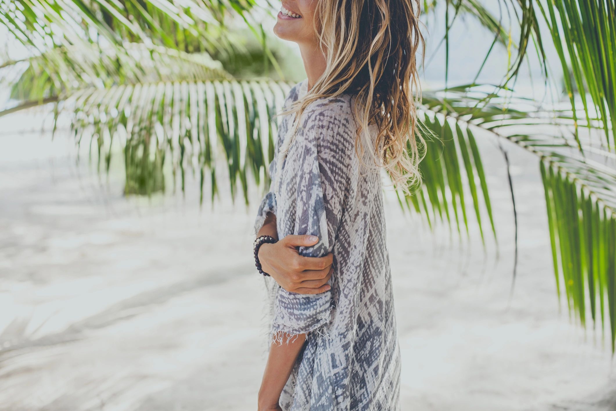 boho anklet lifestyle beach