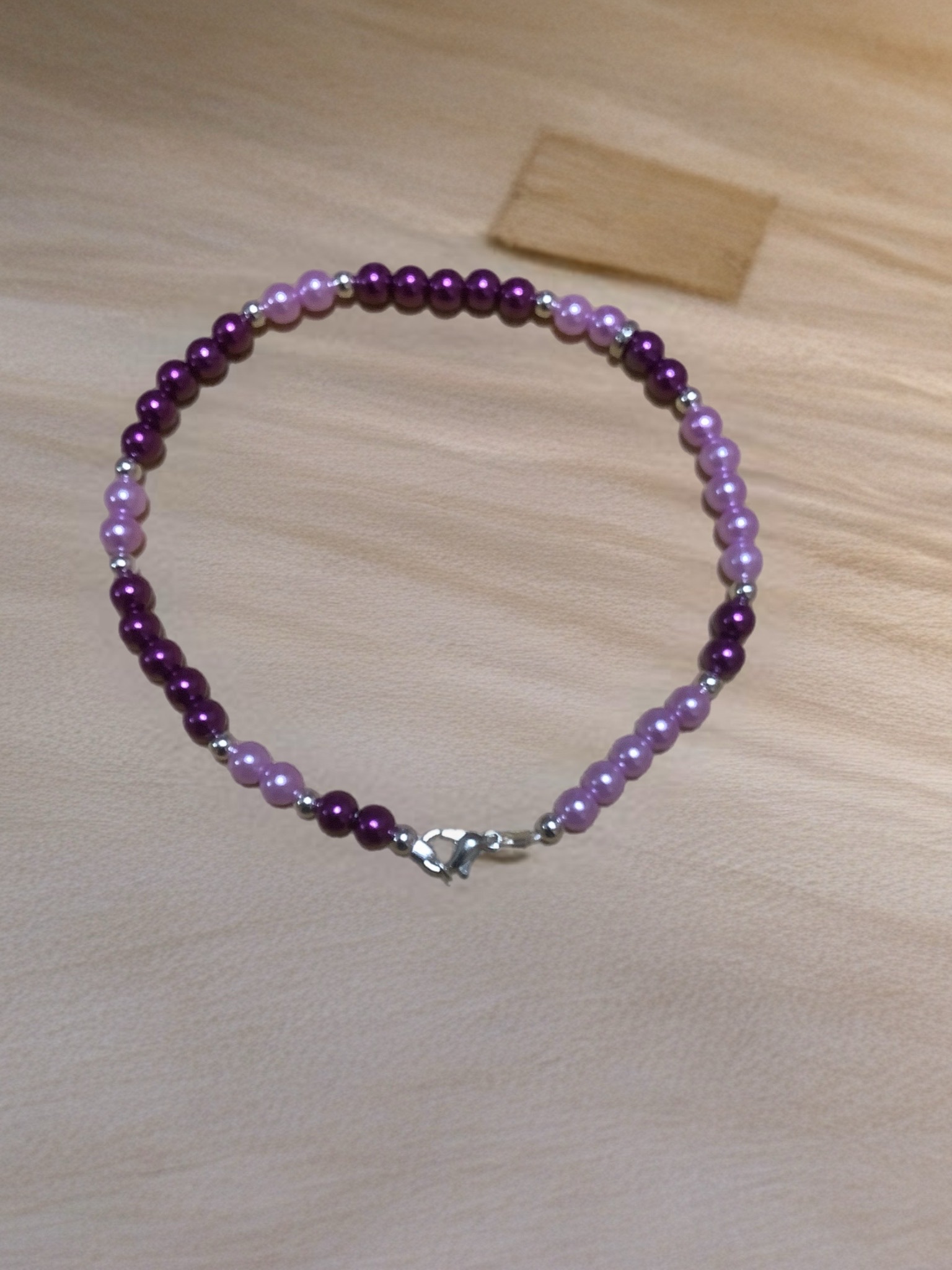 Sugar Plum Glow Anklet